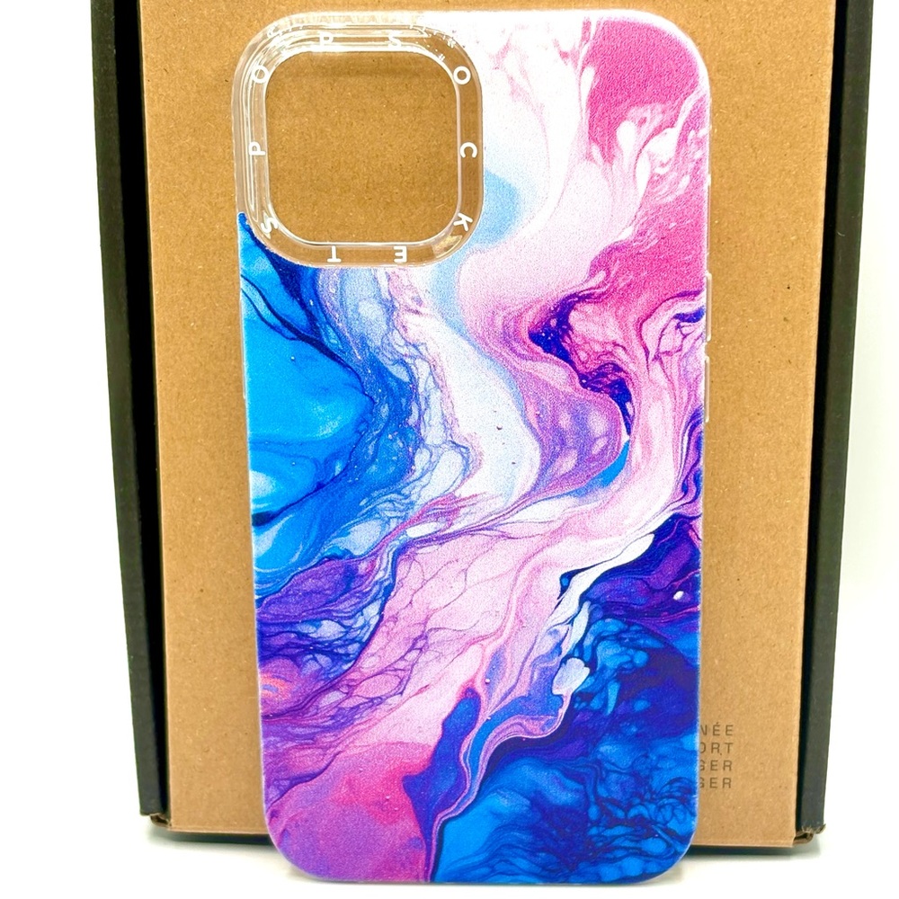 iPhone 13 Popsocket Custom Marbke Case